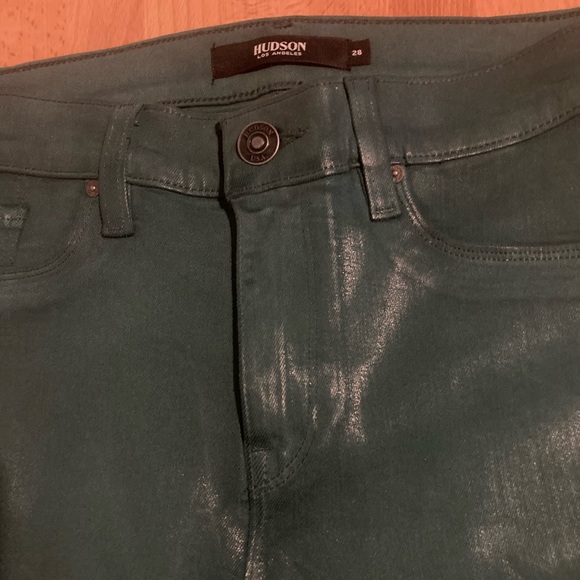 Hudson Nico super skinny jeans in w tea size 28 - Picture 3 of 7